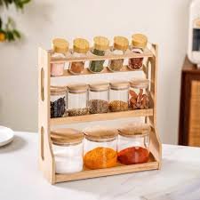 Compact Spice Rack Organizer